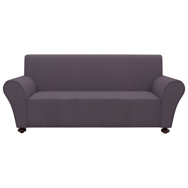 vidaXL Sofaovertrekk polyester antrasitt