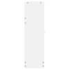 vidaXL Skoskap med 2 rom hvitt tre