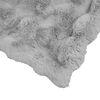 vidaXL Skliikkerteppe / pledd i kunstig kaninpels Olite 4 pcs Gr&aring;