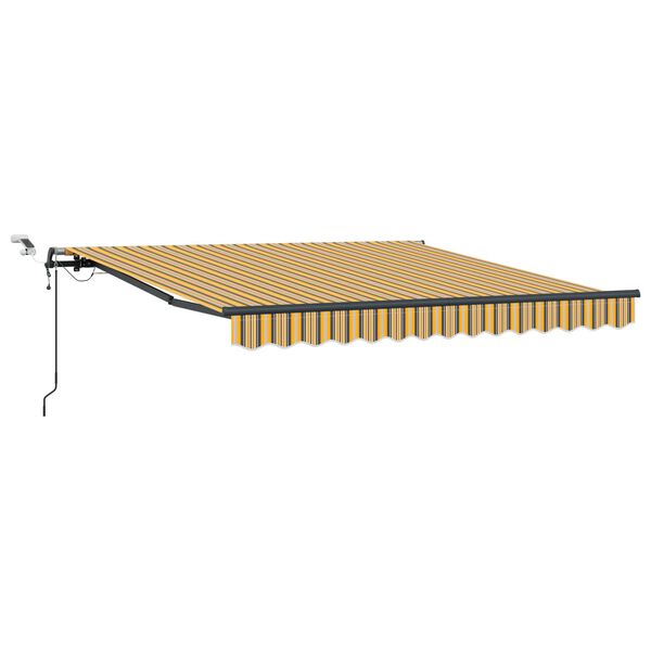 vidaXL Innvendbar Markise med Flerfarget 300 x 250 cm stoff