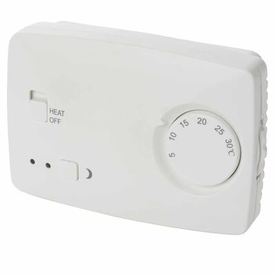 Perel Ikke-programmerbar termostat hvit CTH407