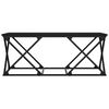 vidaXL Salongbord svart 100x49x40 cm konstruert tre