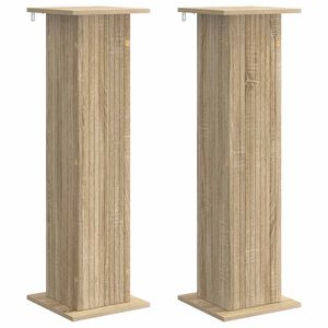 vidaXL Planteholder 2 pcs Sonoma eik 30,5 x 30 x 100,5 cm