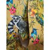 DUTCH WALLCOVERINGS Veggpanel Lemur oker