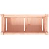 vidaXL Hageplantekasse med ben 70x31x70 cm heltre douglasgran
