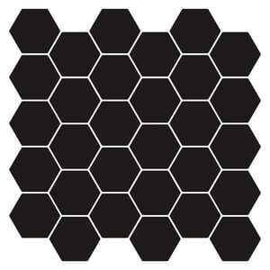 vidaXL Sekskantet fliser 20 pcs Hvit gr&aring; 30 x 30 cm Polyuretan og PET