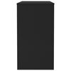 vidaXL Skrivebord svart 90x40x72 cm konstruert tre