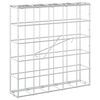 vidaXL Gabion med 3,5 mm tr&aring;d og 10x10 cm nett 50x10x50 cm