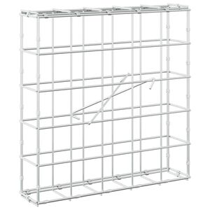 vidaXL Gabion med 3,5 mm tr&aring;d og 10x10 cm nett 50x10x50 cm