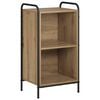 vidaXL Bokskap 55,5 x 33 x 174 cm Konstruert tre Artisan eik