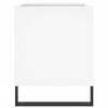 vidaXL Hifi-benk hvit 85x38x48 cm konstruert tre