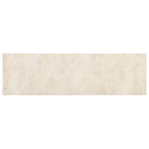 vidaXL Kj&oslash;kken teppe Krembetong 150 x 45 cm 100% Polyamid Vaskbar