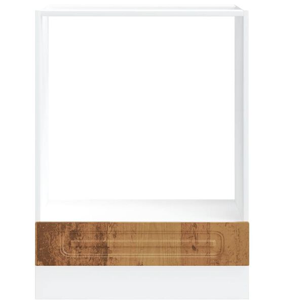 vidaXL Ovnskap Kalmar gammelt tre konstruert tre