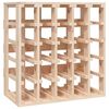 vidaXL Vinstativ 58,5x33x60,5 cm heltre furu