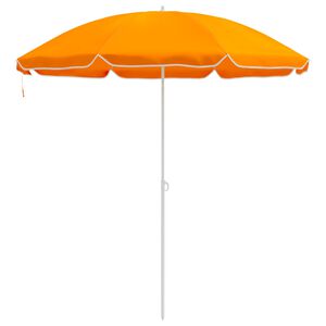 vidaXL Hageparasol 160 cm 170T polyester Oransje