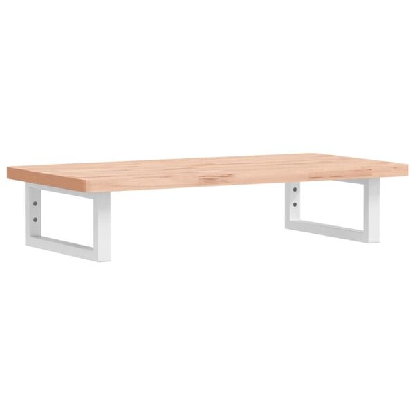 vidaXL Servanthylle veggmontert st&aring;l og heltre b&oslash;ketre