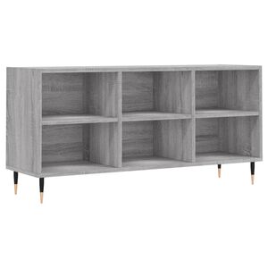 vidaXL TV-benk gr&aring; sonoma 103,5x30x50 cm konstruert tre