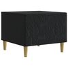 vidaXL Kaffebord Svart 50 x 49 x 40 cm Konstruert tre