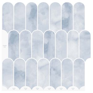 vidaXL Fj&aelig;rflis 20 stk. Lysebl&aring; 30 x 30 cm Polyuretan og PET