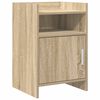 vidaXL Nattbord Sonoma eik 40 x 36 x 60 cm Konstruert tre