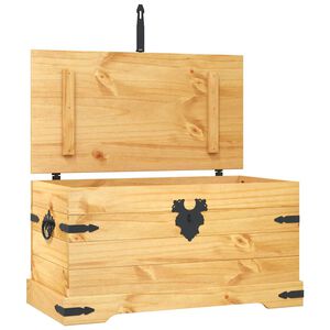 vidaXL Oppbevaringskiste meksikansk Corona-stil furu 91x49,5x47 cm