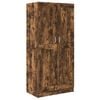 vidaXL Garderobe r&oslash;kt eik 82,5x51,5x180 cm konstruert tre