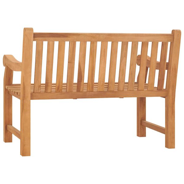 vidaXL Hagebenk Brun 120 x 69 x 92 cm Heltre teak