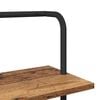 vidaXL Bokhylle Gammelt tre 60 x 24 x 168 cm Konstruert tre