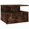 vidaXL Flytende nattbord r&oslash;kt eik 40x31x27 cm konstruert tre