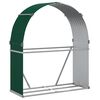 vidaXL Vedholder gr&oslash;nn 120x45x140 cm galvanisert st&aring;l