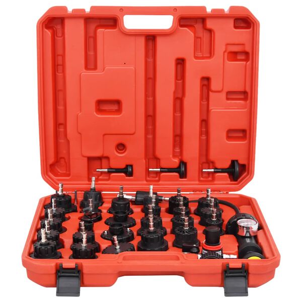 vidaXL Universelt trykkmålersett til bilvanntank 32 deler