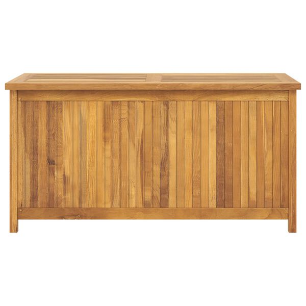 vidaXL Hageboks 114x50x58 cm heltre teak