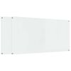 vidaXL Kj&oslash;kkenbenkplate 2 pcs Gjennomsiktig 120 x 60 cm herdet glass