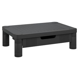 vidaXL Monitorstativ svart 43x30,5x13 cm