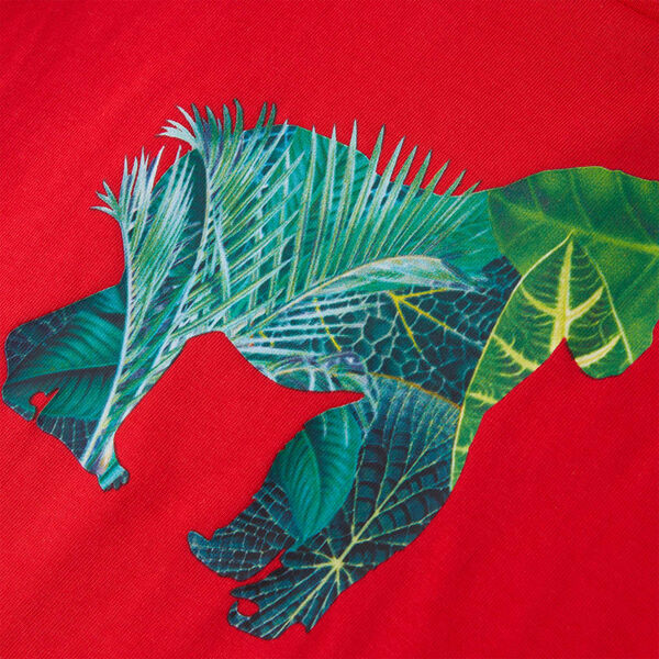 T-skjorte for barn rød 128