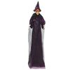 vidaXL Henge Halloween Snakkende Heks Lilla 216 x 125 cm Polyester