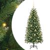 vidaXL Kunstig juletre gr&oslash;nn 150 cm PE og PVC