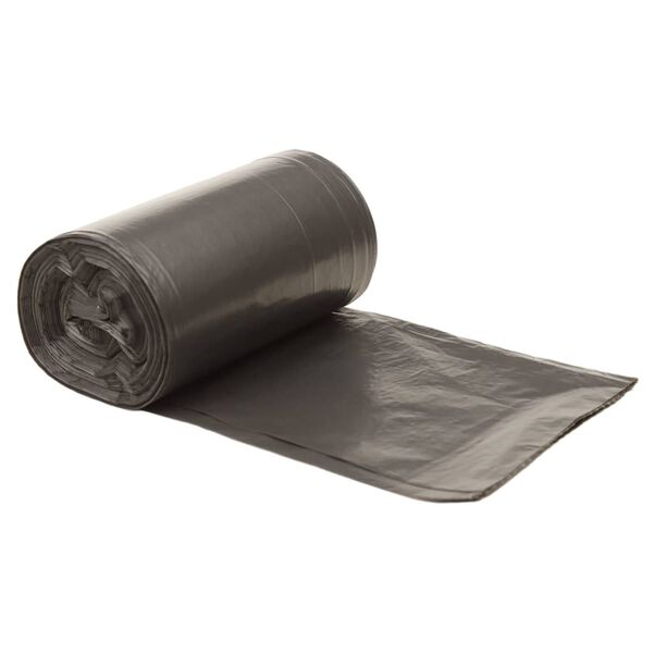 vidaXL Søppelposer 250 stk svart 35 L