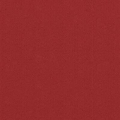 vidaXL Balkongskjerm rød 75x300 cm oxfordstoff