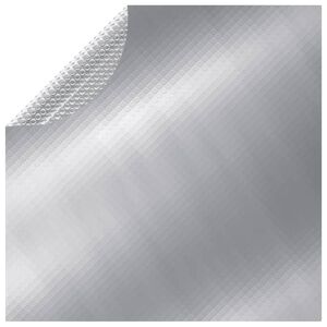 vidaXL Bassengtrekk s&oslash;lv 455 cm PE