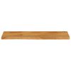 vidaXL Bordplate 100x20x3,8 cm naturlig kant heltre mango