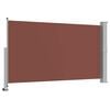 vidaXL Uttrekkbar sidemarkise 140 x 300 cm brun
