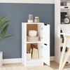 vidaXL Skjenk hvit 30x30x70 cm konstruert tre