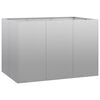 vidaXL Plantekasse 120x80x80 cm galvanisert st&aring;l