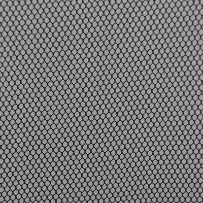 Myggnett/insektnetting 5-delers gardin 220 x 125 cm svart polyester