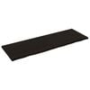 vidaXL Benkeplate til bad m&oslash;rkebrun 180x60x(2-4) cm behandlet heltre