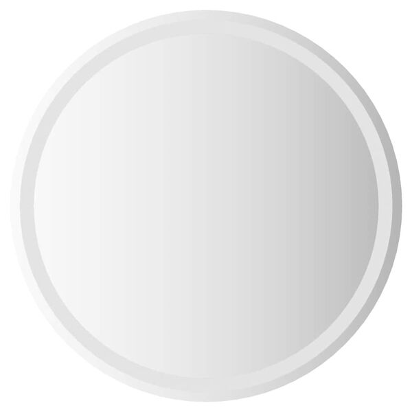 vidaXL LED-baderomsspeil 70 cm rundt