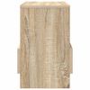 vidaXL Magasinreol 2 pcs Sonoma eik 35 x 30 x 45 cm