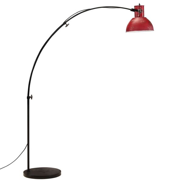 vidaXL Gulvlampe 25 W m&oslash;rker&oslash;d 150 cm E27