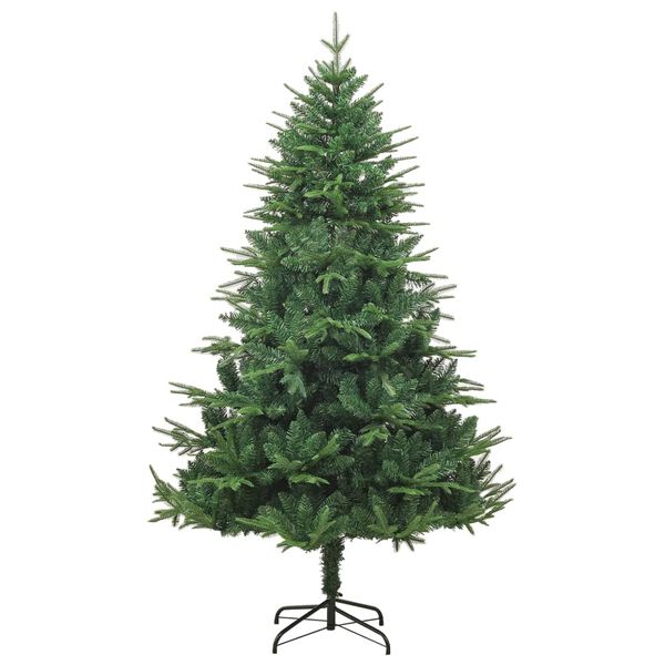 vidaXL Kunstig juletre gr&oslash;nn 180 cm PVC og PE